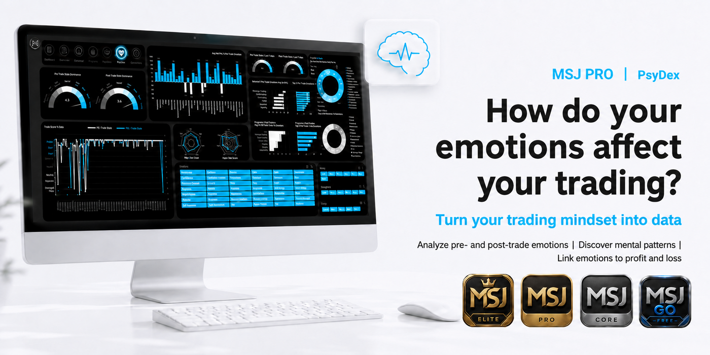 Trader emotion analytics with PsyDex